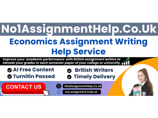 Economics Assignment Help By No1AssignmentHelp.Co.UK