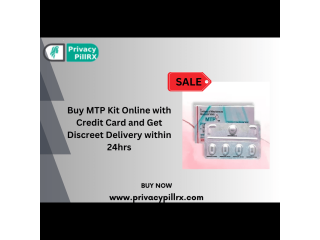 Buy MTP Kit Online with Credit Card and Get Discreet delivery within 24hrs