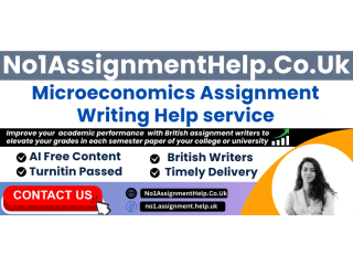 Get Microeconomics Assignment Help From No1AssignmentHelp.Co.UK