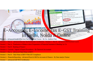 Accounting Course in Delhi, 110070, after 12th and Graduation by SLA  [ Learn New Skills of GST & SAP FICO for 100% Job] in Kotak Bank