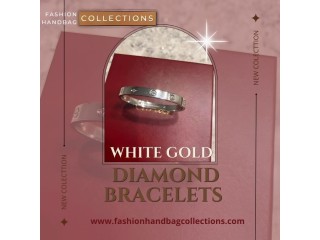White Gold Diamond Bracelets