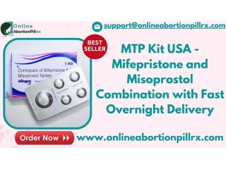 MTP Kit USA - Mifepristone and Misoprostol Combination with Fast Overnight Delivery