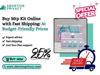 Buy Mtp Kit Online with Fast Shipping: At Budget-Friendly Prices