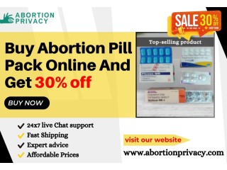 Buy Abortion Pill Pack Online And Get 30% off