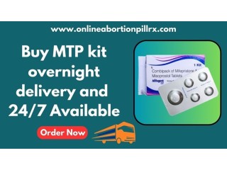 Buy MTP kit overnight delivery and 24/7 available