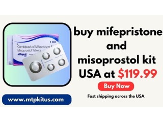 Buy mifepristone and misoprostol kit USA at $119.99