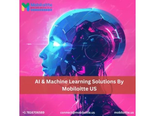 AI & Machine Learning Solutions By Mobiloitte US