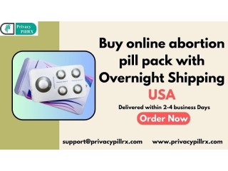 Buy online abortion pill pack with overnight shipping in USA