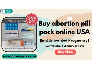 Buy abortion pill pack online USA (End Unwanted Pregnancy)