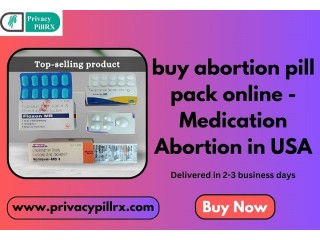 Buy abortion pill pack online - medication abortion in USA