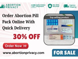 Order Abortion Pill Pack Online With Quick Delivery