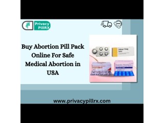 Buy Abortion Pill Pack Online For Safe Medical Abortion in USA