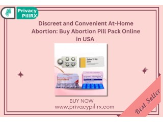 Discreet and Convenient At-Home Abortion: Buy Abortion Pill Pack Online in USA