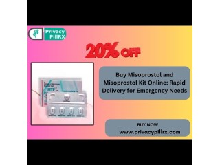 Buy Misoprostol and Misoprostol Kit Online: Rapid Delivery for Emergency Needs