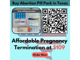 Buy Abortion Pill Pack in Texas - Affordable Pregnancy Termination at $109