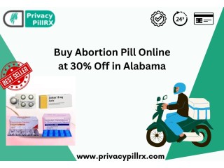 Buy Abortion Pill Online at 30% Off in Alabama