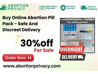 Buy Online Abortion Pill Pack - Safe And Discreet Delivery