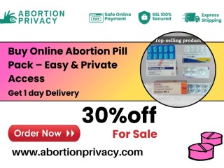 Buy Online Abortion Pill Pack  Easy & Private Access