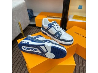 Louis Vuitton LV Trainers Blue Reps