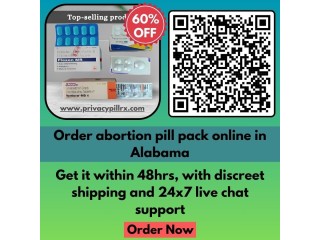 Order abortion pill pack online in Alabama - Up to 60% and Overnight Shipping