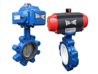 Actuated Butterfly Valves