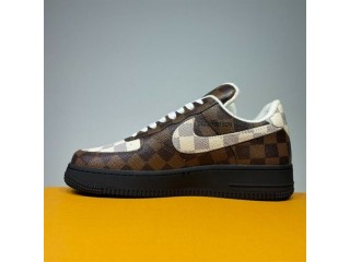 LOUIS VUITTON X NIKE AIR FORCE 1 LOW-TOP SNEAKERS