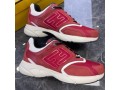 fendy-faster-trainers-burgundy-nubuck-leather-low-tops-small-2