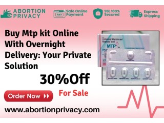 Buy Mtp kit Online With Overnight Delivery: Your Private Solution