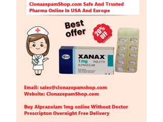 Big Sale! Xanax 1mg Online Without Doctor Prescripton Overnight Delivery