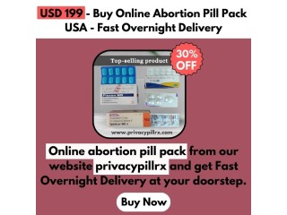 USD 199 - Buy Online Abortion Pill Pack USA - Fast Overnight Delivery