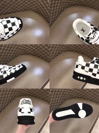 louis-vuitton-trainer-sneaker-black-white-damier-big-0