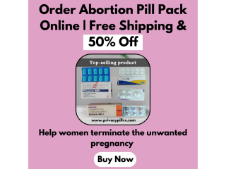 Order Abortion Pill Pack Online | Free Shipping & 50% Off