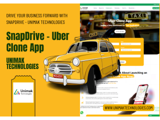 Drive Success, Your Way with Uber Clone App from Unimak Technologies